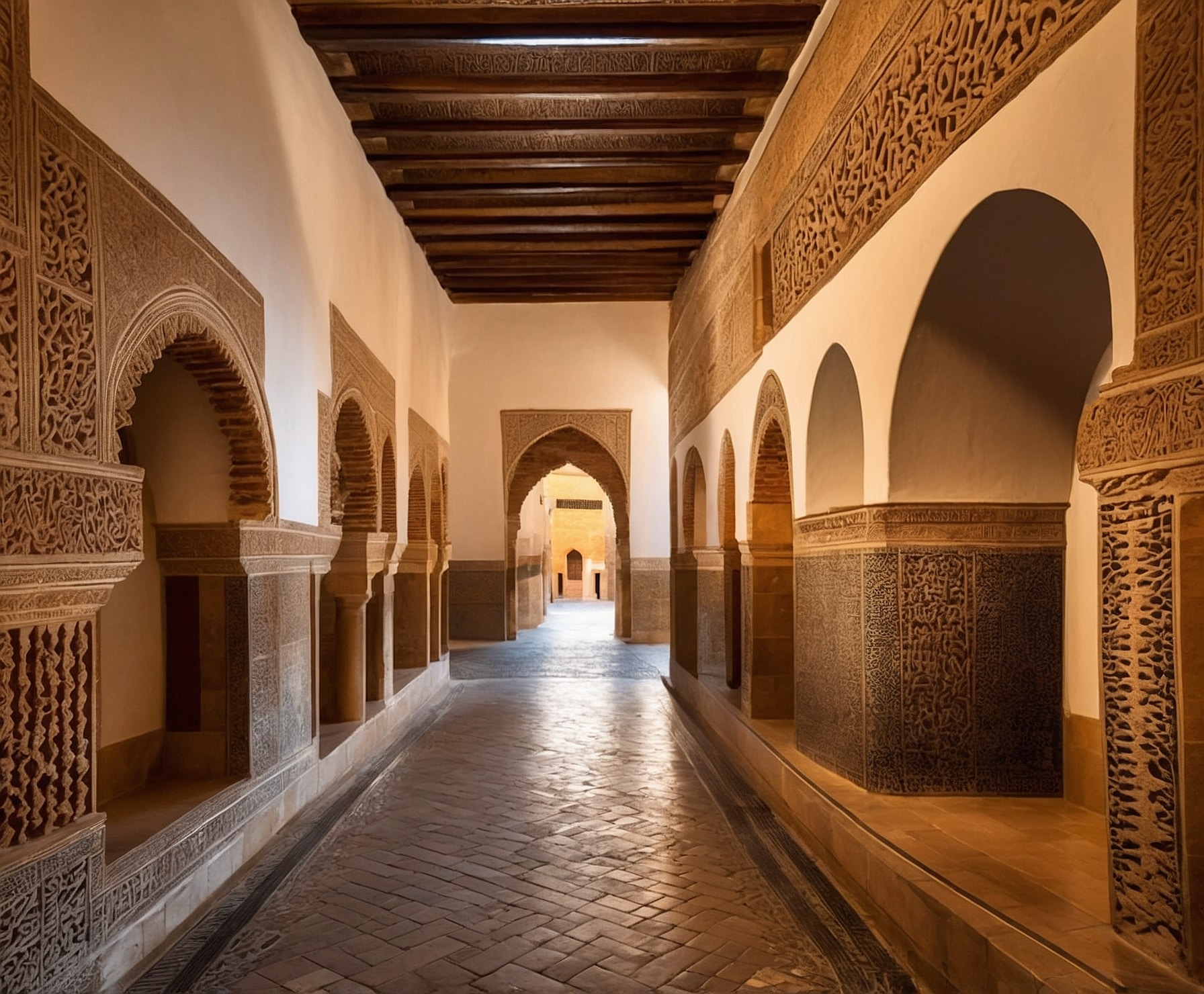 Vista panorámica de la Alhambra en Granada